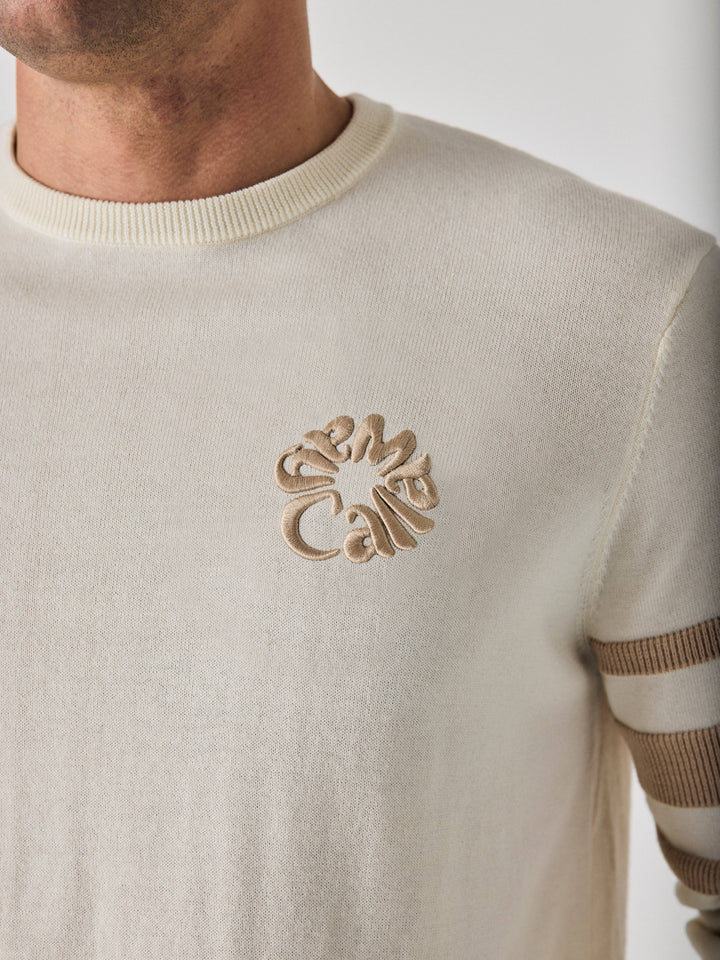 Callaway Legacy Collection™ Mens Triple Track Crew Neck Golf Sweater-Sweaters-Egret-S-Callaway