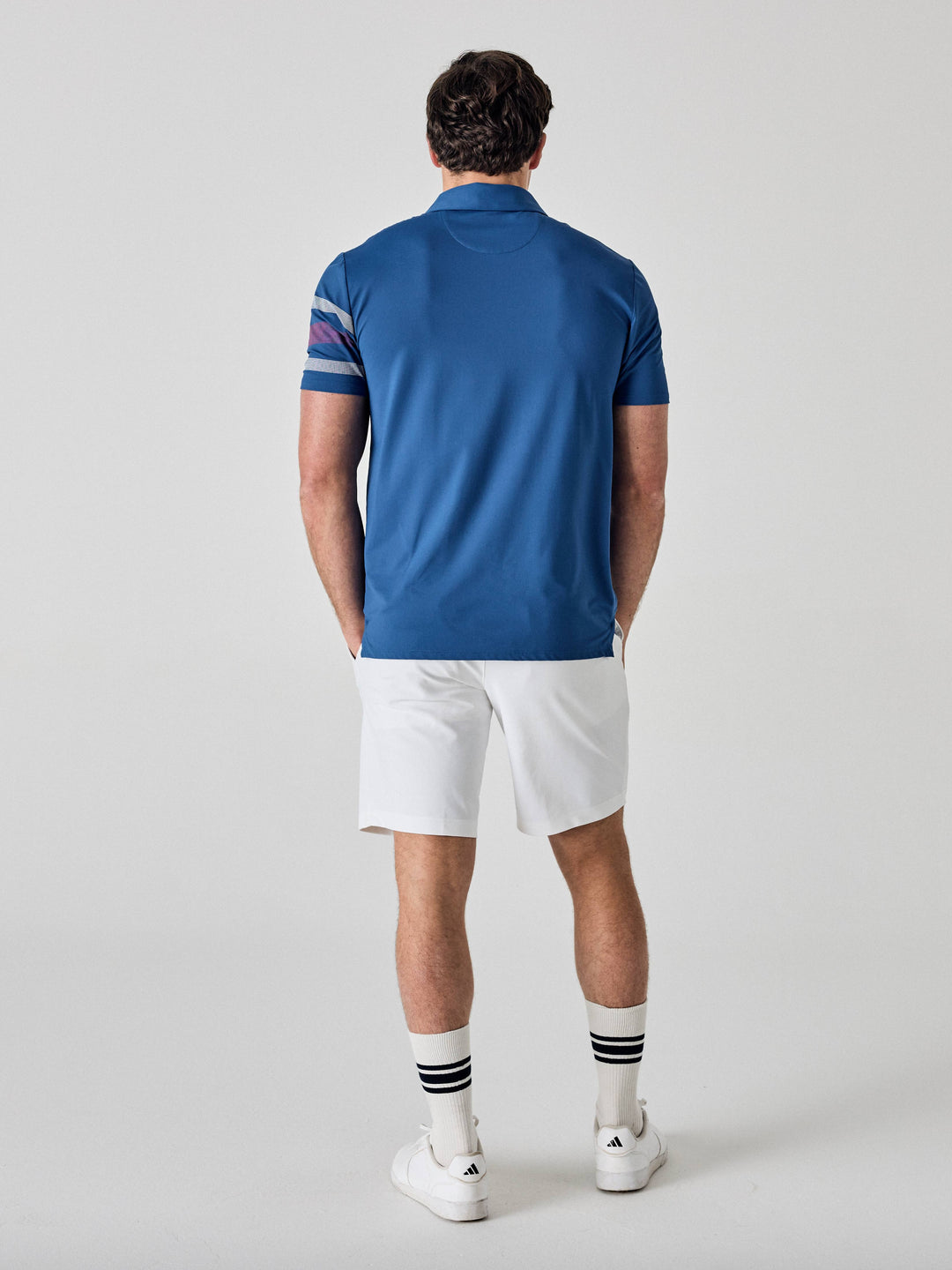 Callaway Legacy Collection™ Mens Triple Track Sleeve Block Golf Polo-Polos-Callaway