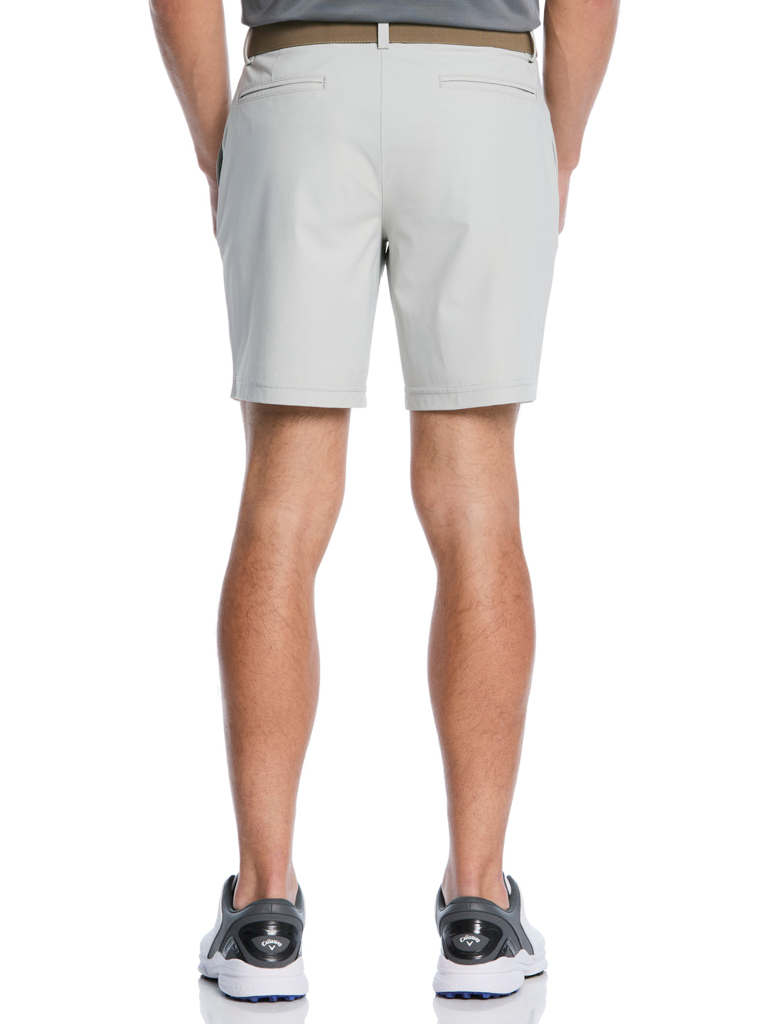 Men's 8" Solid Stretch Golf Short (High Rise) 