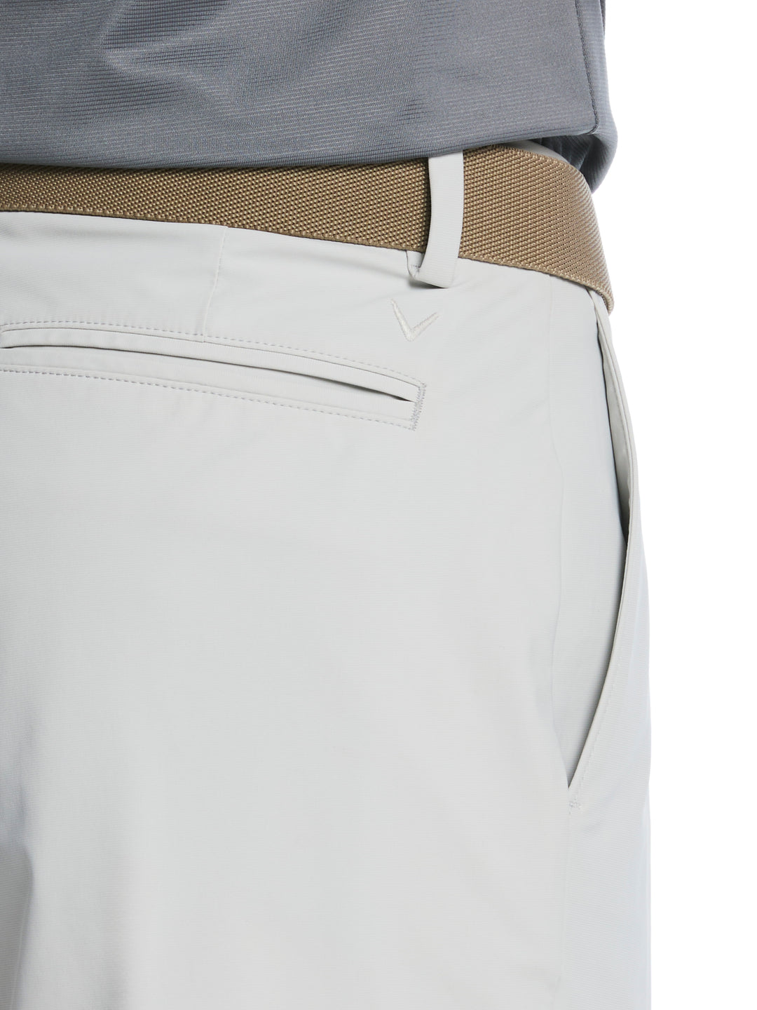 Men's 8" Solid Stretch Golf Short (High Rise) 