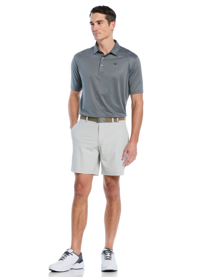 Men's 8" Solid Stretch Golf Short (High Rise) 