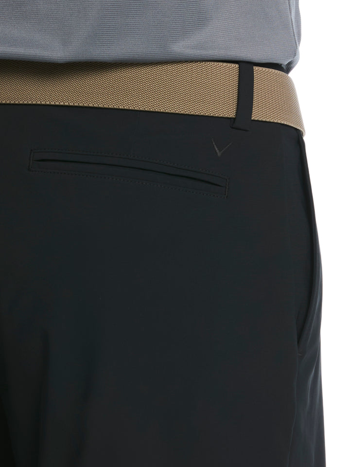 Men's 8" Solid Stretch Golf Short (Caviar) 