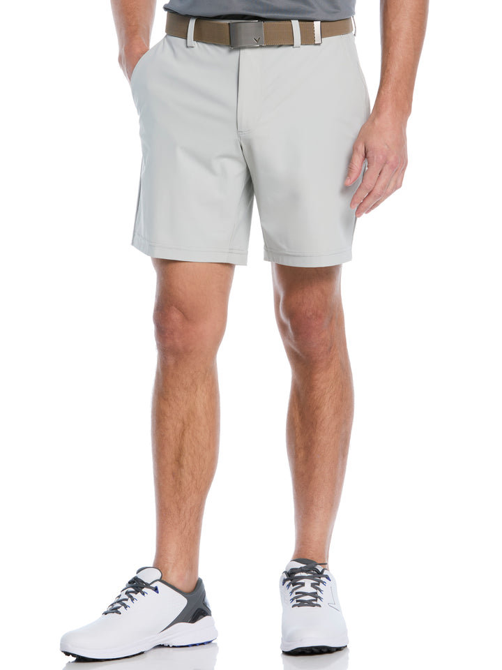 Men's 8" Solid Stretch Golf Short (High Rise) 