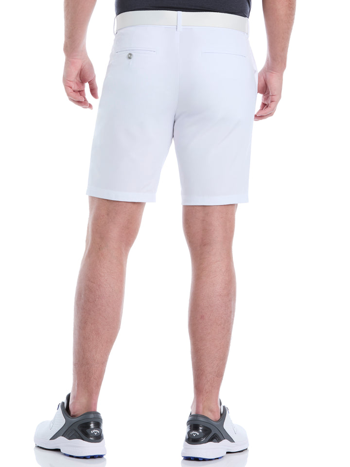 Flat Front Golf Shorts (Bright White) 