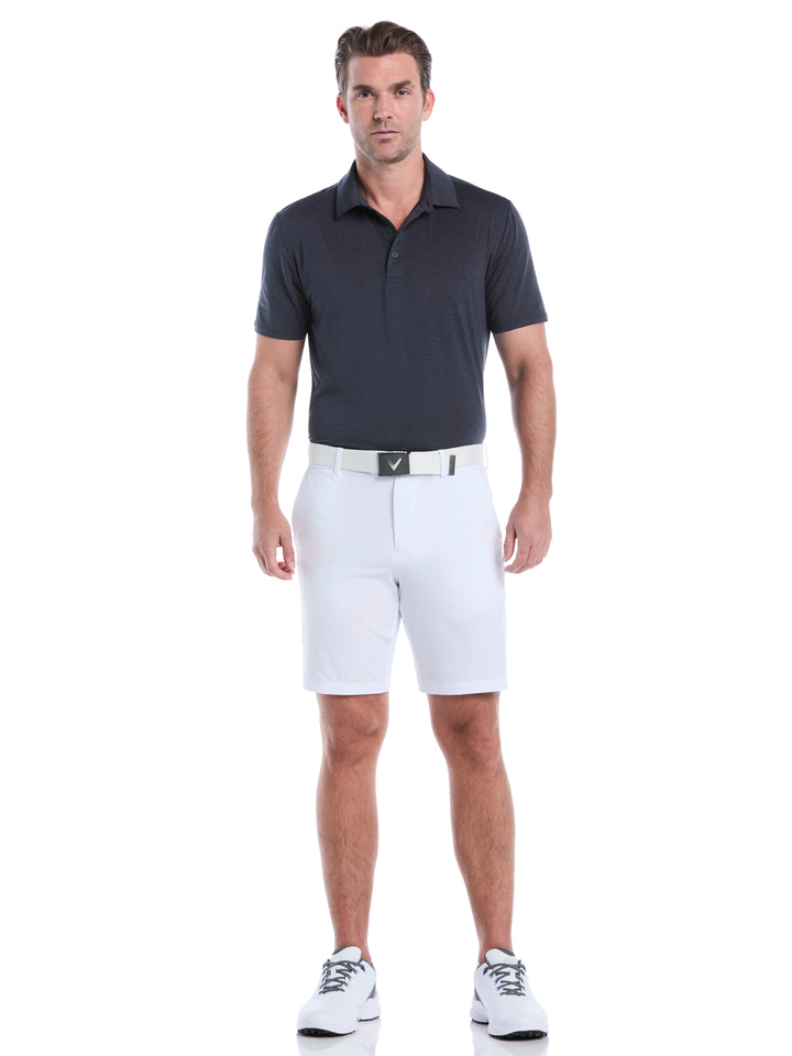 Flat Front Golf Shorts (Bright White) 