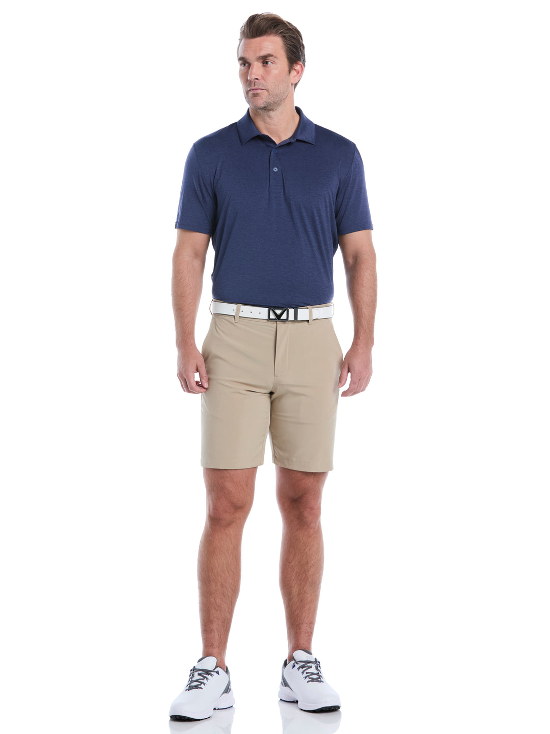 Flat Front Golf Shorts (Chinchilla) 