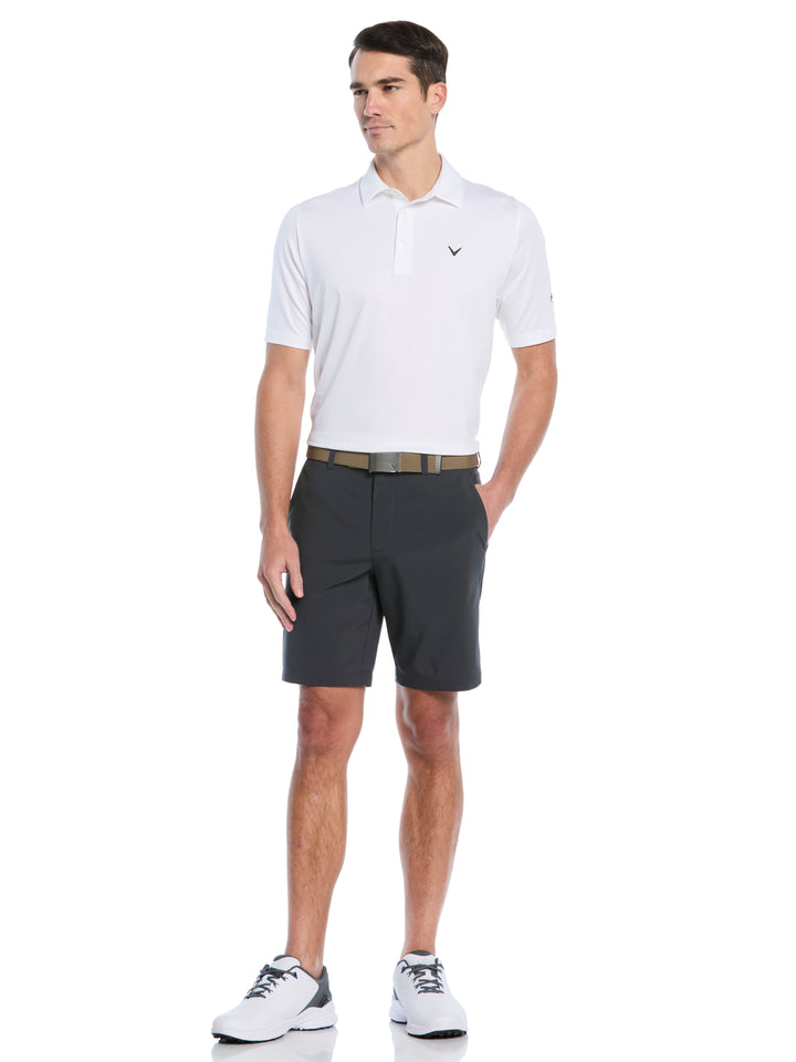 Flat Front Golf Shorts (Asphalt) 