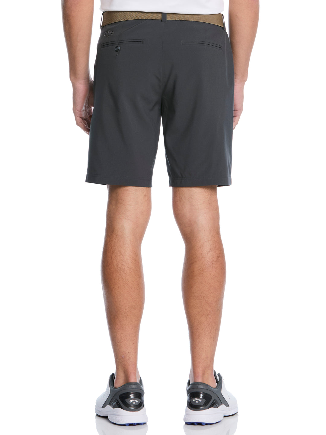 Flat Front Golf Shorts (Asphalt) 