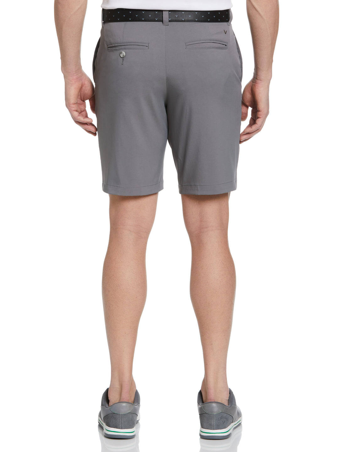 Opti-Stretch Solid Short with Active Waistband (Quiet Shade) 