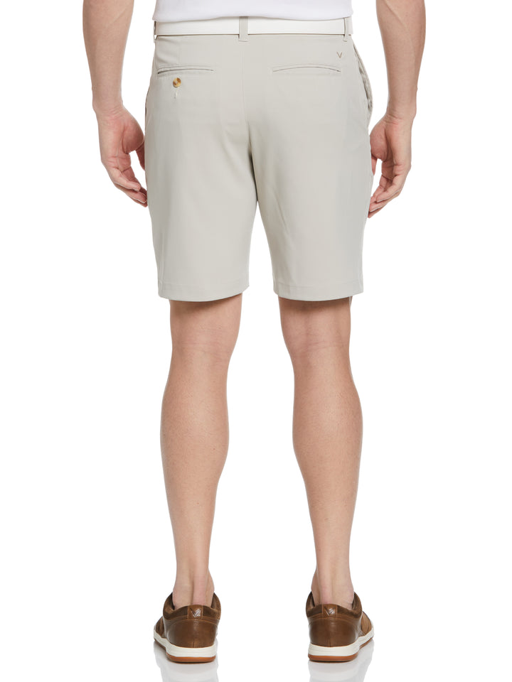 Opti-Stretch Solid Short with Active Waistband (Silver Lining) 