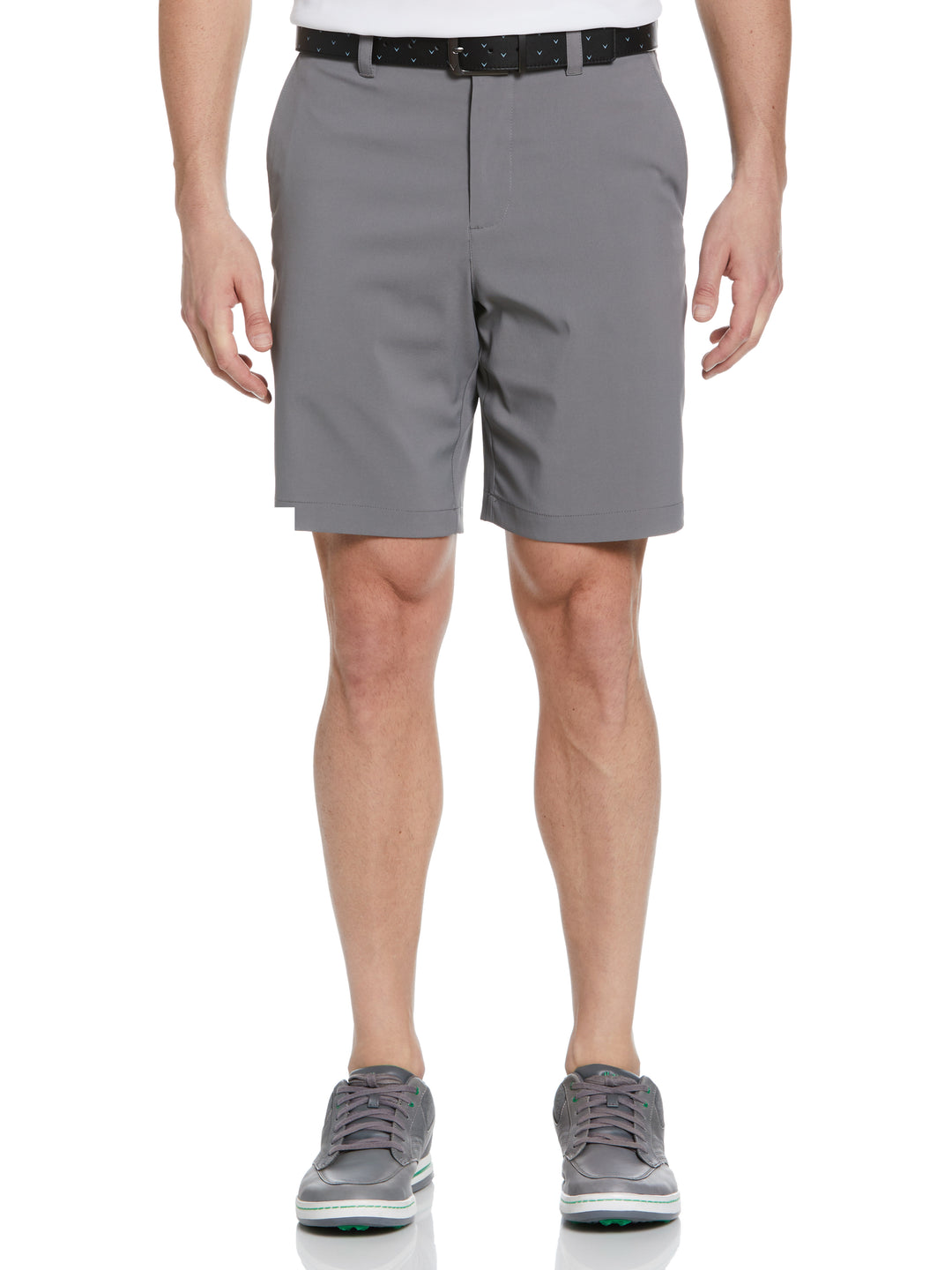 Opti-Stretch Solid Short with Active Waistband (Quiet Shade) 