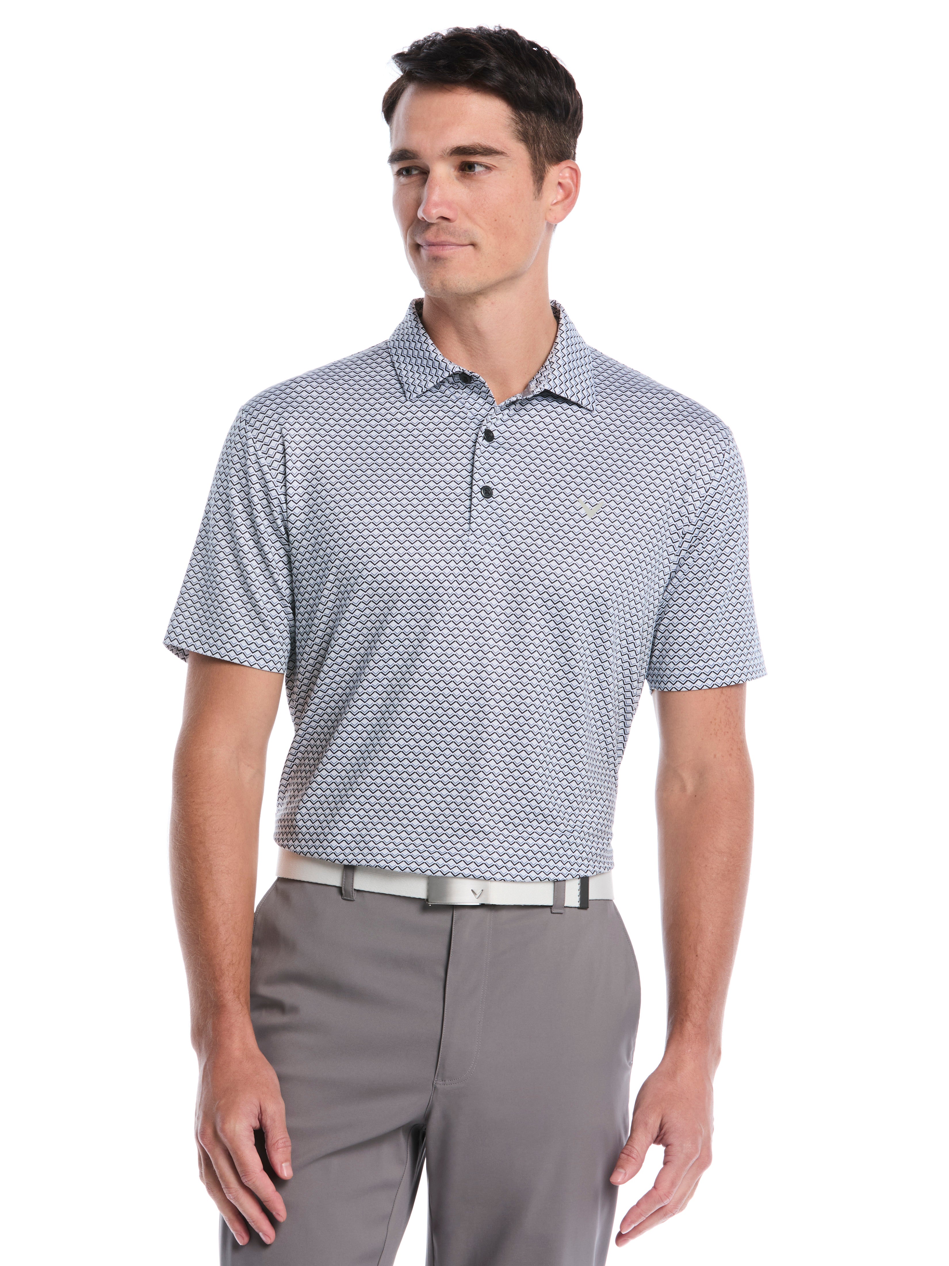 Mens All Gradient Chevron Print Polo – Callaway Apparel