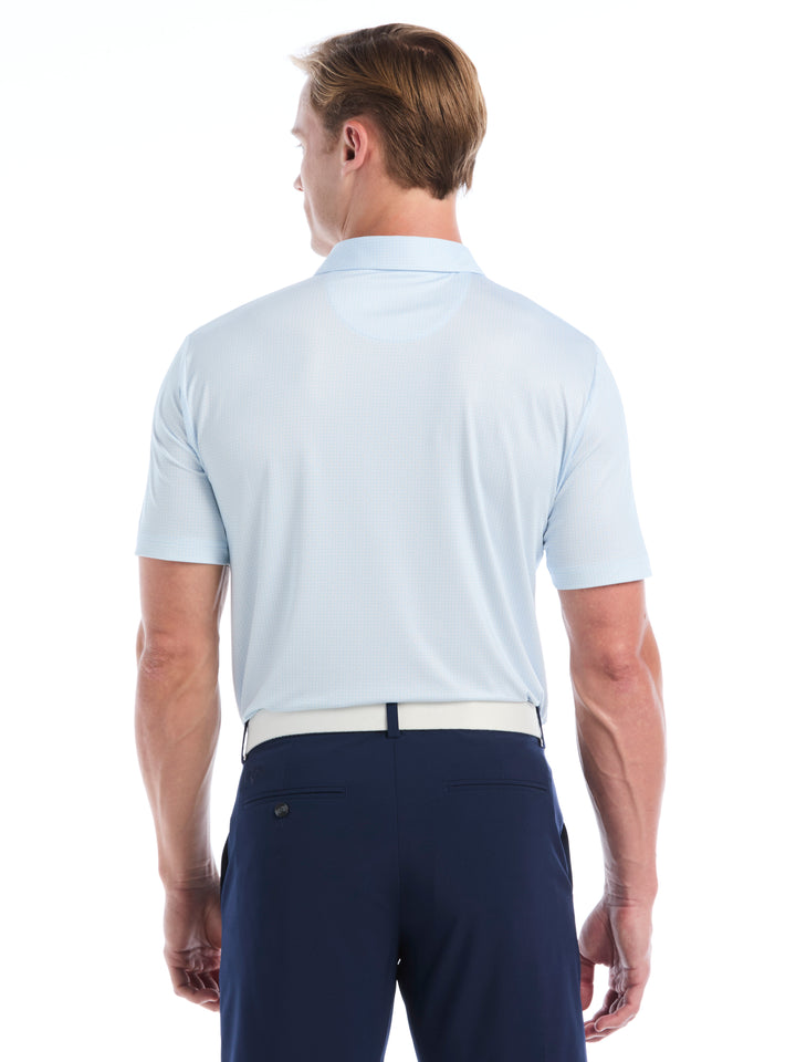 Mens All Over Chev Foulard Print Polo-Polos-Callaway