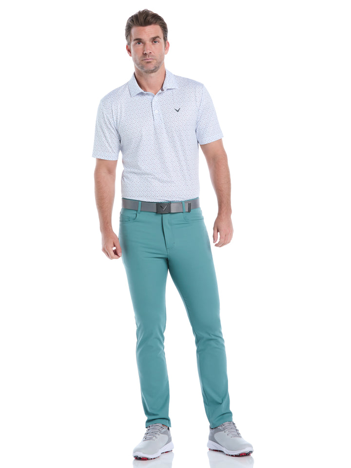 Mens All Over Score Card Print (Bright White) 
