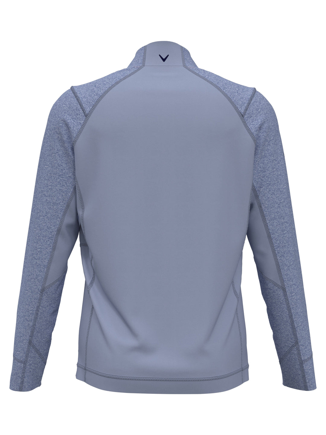 Aquapel 1/2 Zip Base Layer Golf Top (Chambray Htr) 