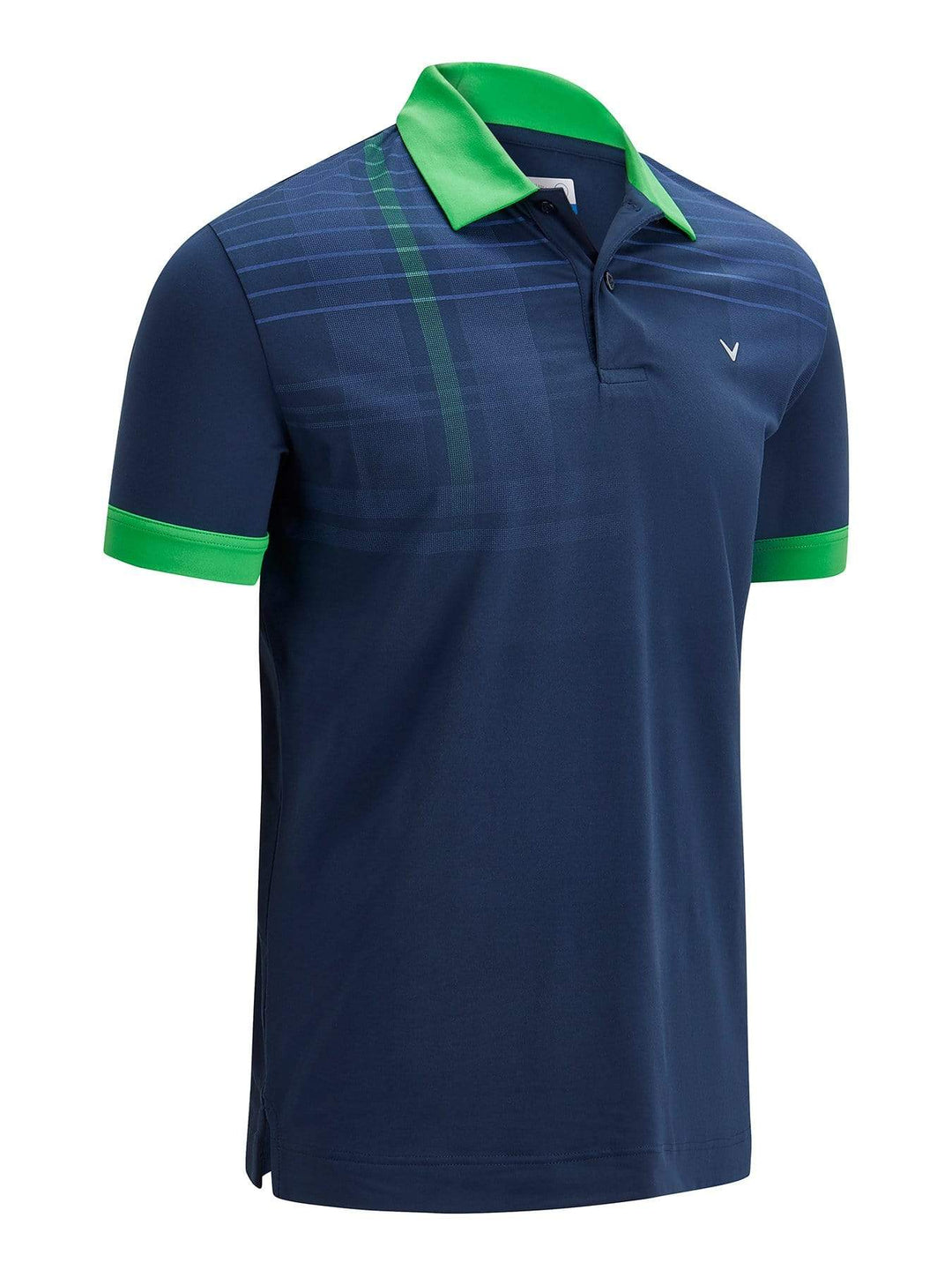 Mens Callaway X Front Panel Polo-Polos-Callaway