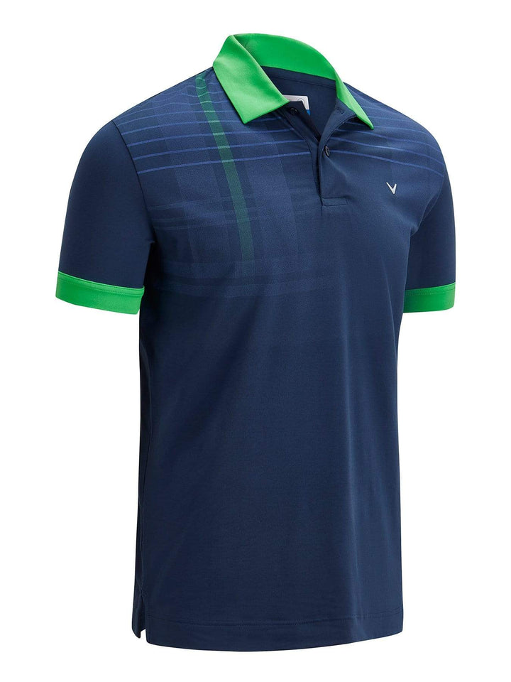 Mens Callaway X Front Panel Polo-Polos-Callaway
