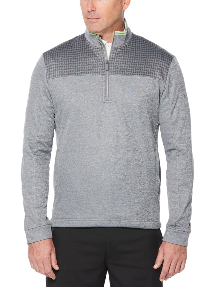 Mens Callaway X Printed Fleece 1/4 Zip Pullover-Jackets-Callaway