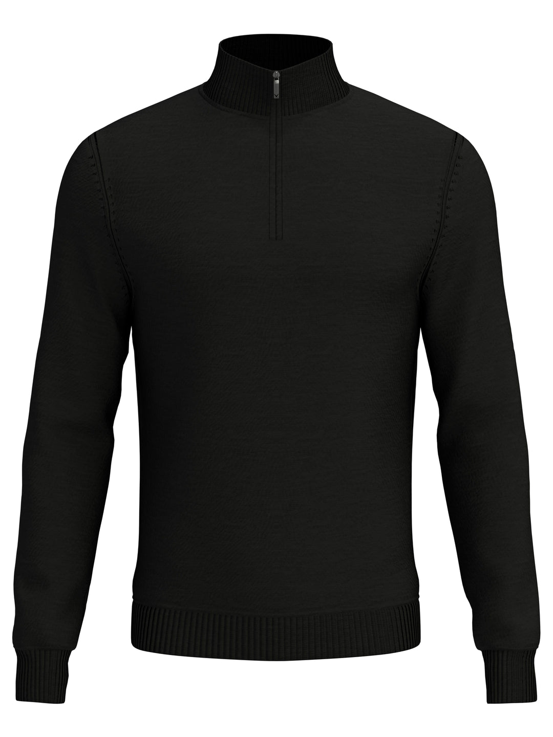 Windstopper Quarter Zipped Jumper (Black Ink) 