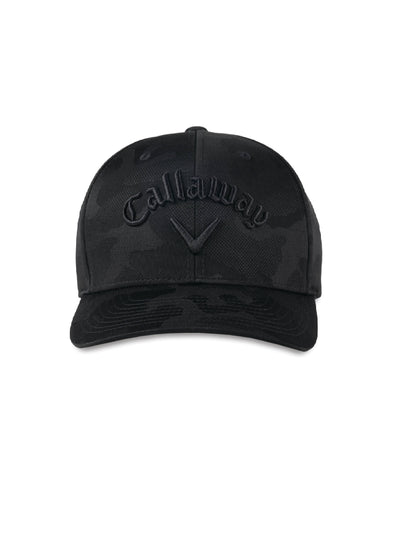 Mens Camo Snapback Golf Hat-Hats-Black-OS-Callaway
