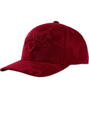 Mens Camo Snapback Golf Hat-Hats-Red-OS-Callaway