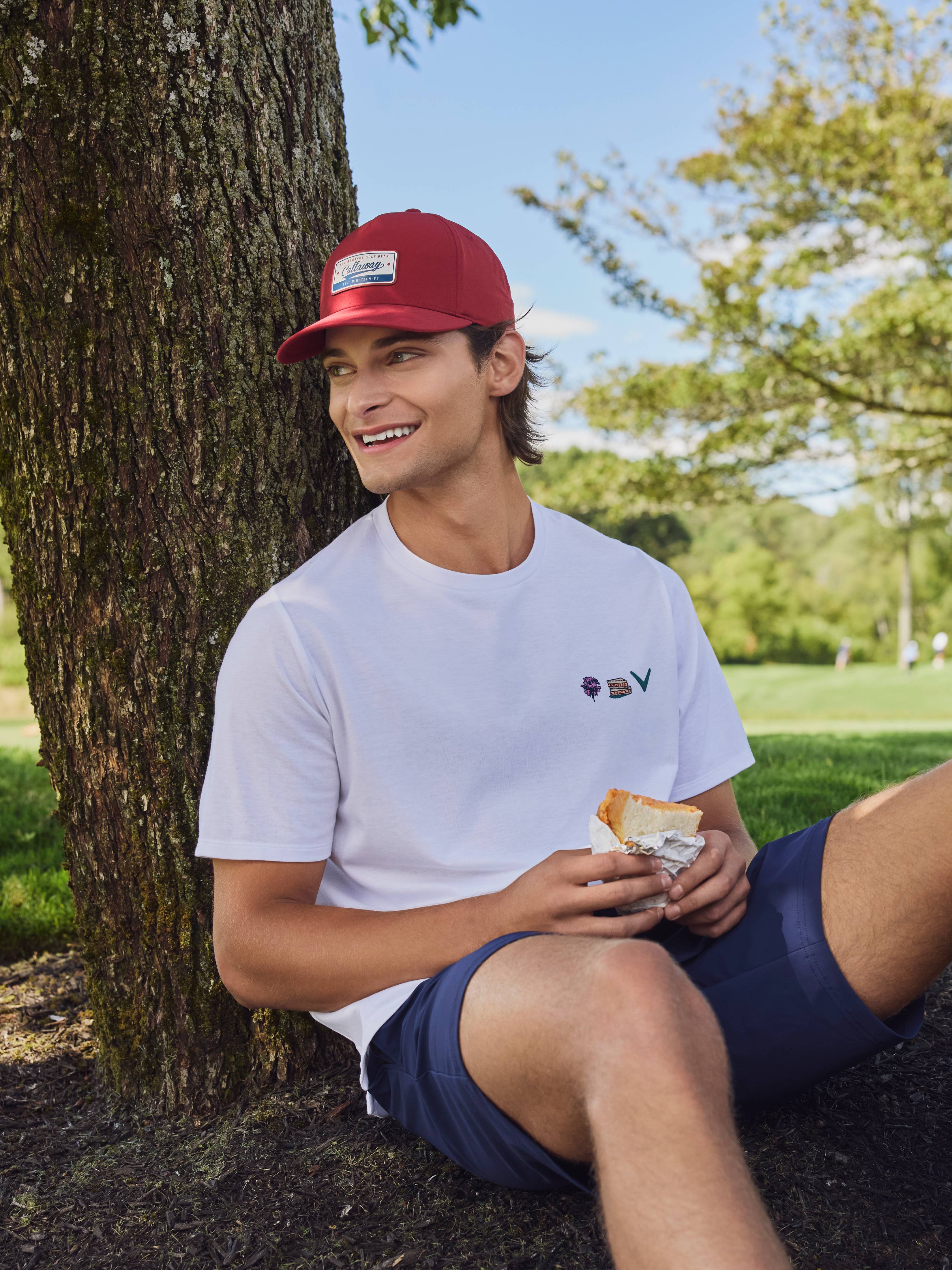 Mens Chev Print Crew Tee – Callaway Apparel
