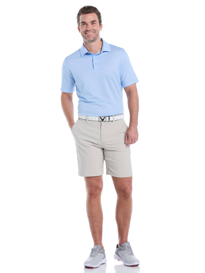 Chevron Twill Jacquard Golf Polo (Open Air) 