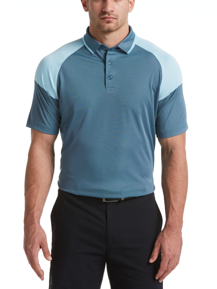 Mens Color Block Polo-Polos-Callaway