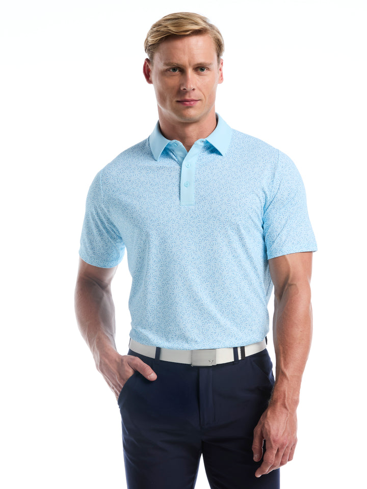Confetti Tees Print Golf Polo (Atomizer) 