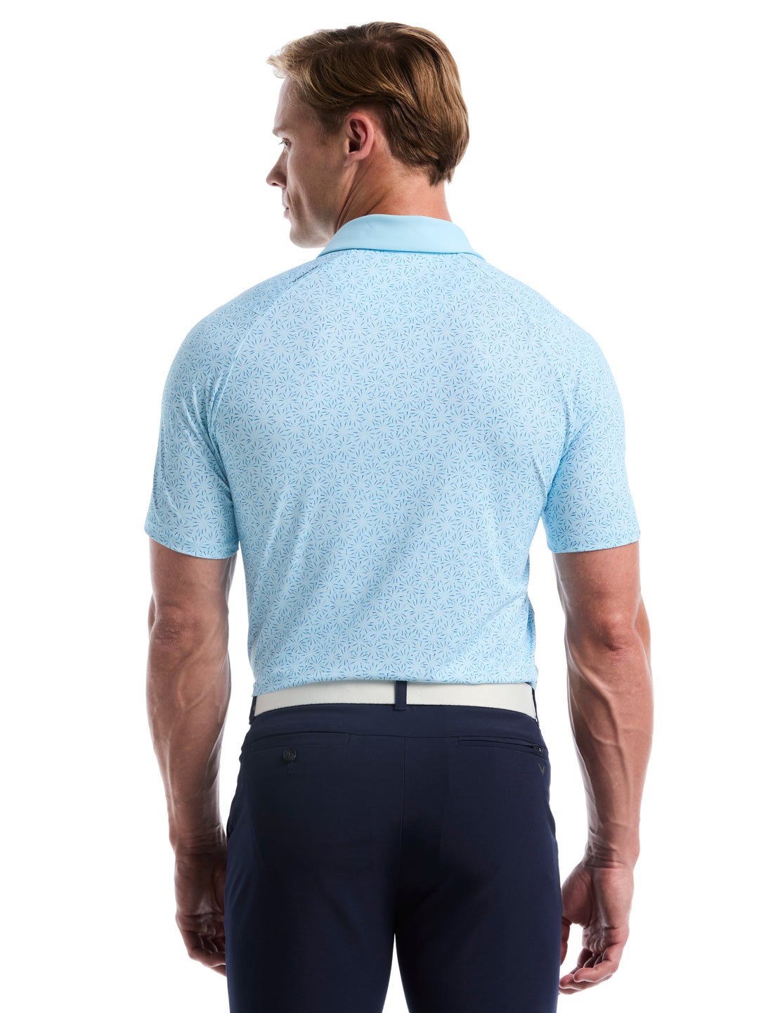 Confetti Tees Print Golf Polo (Atomizer) 
