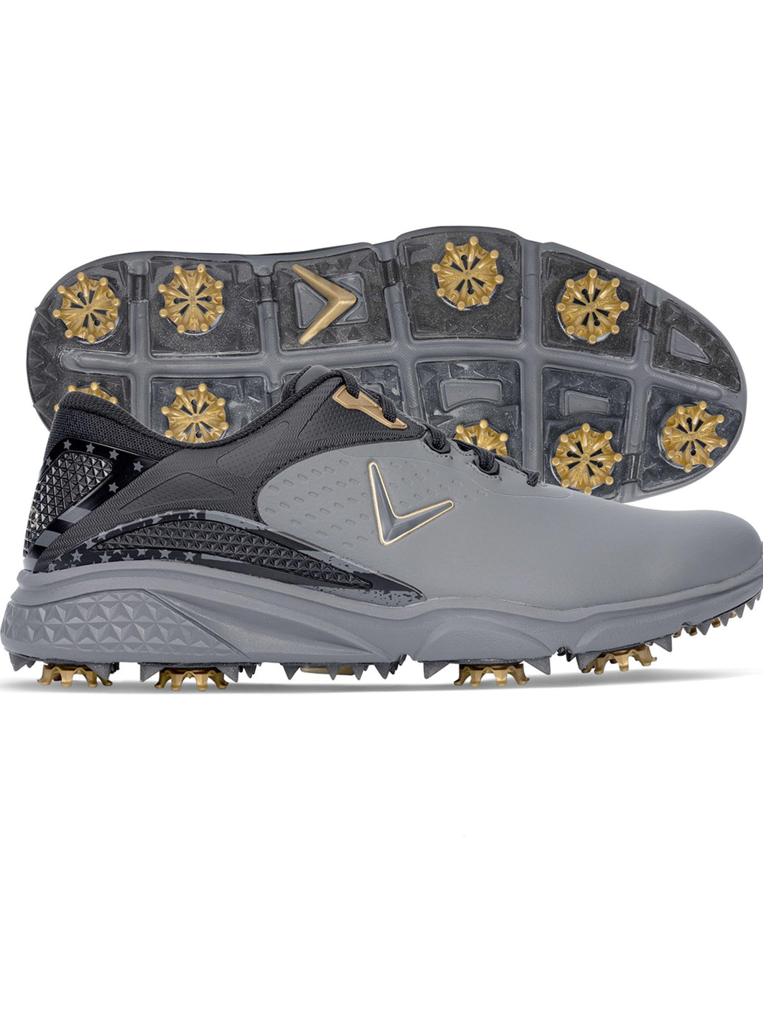 Coronado v3 Spiked Golf Shoe (Black) 