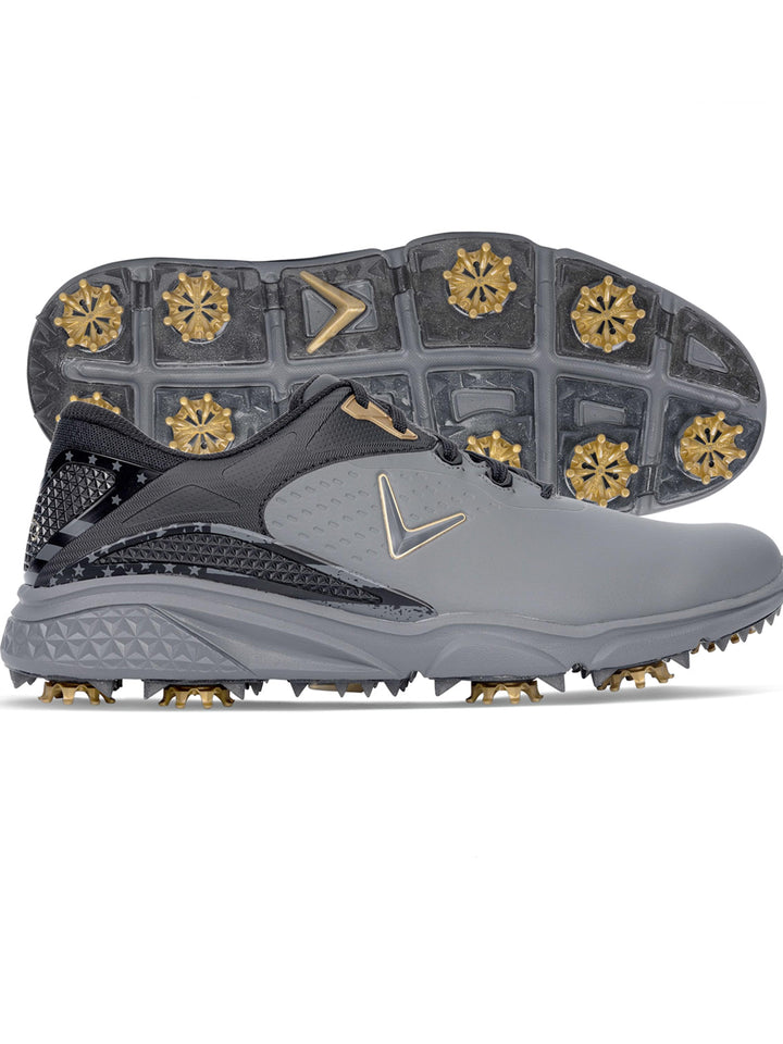 Coronado v3 Spiked Golf Shoe (Black) 