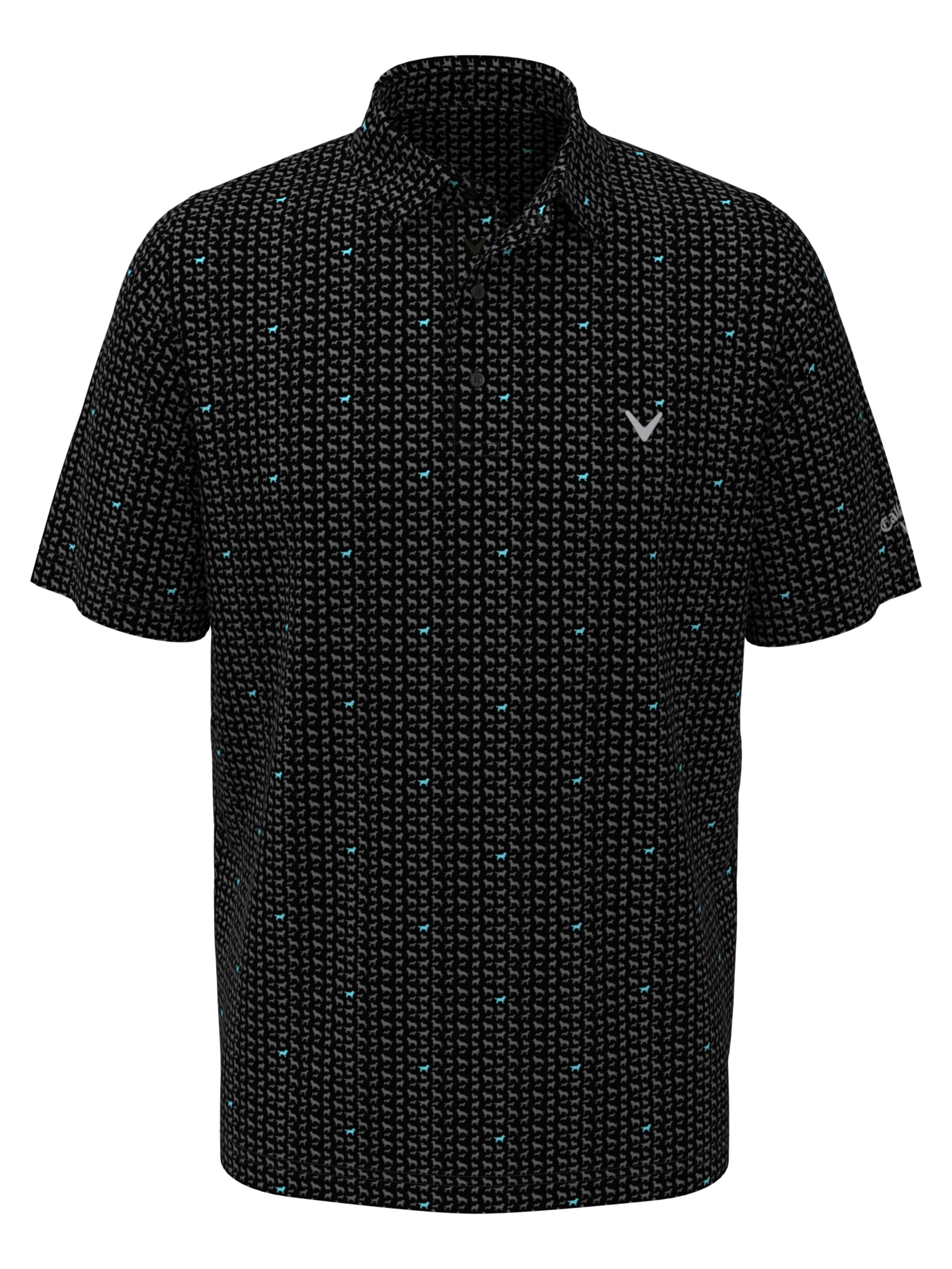 Mens Doggy Print Polo – Callaway Apparel