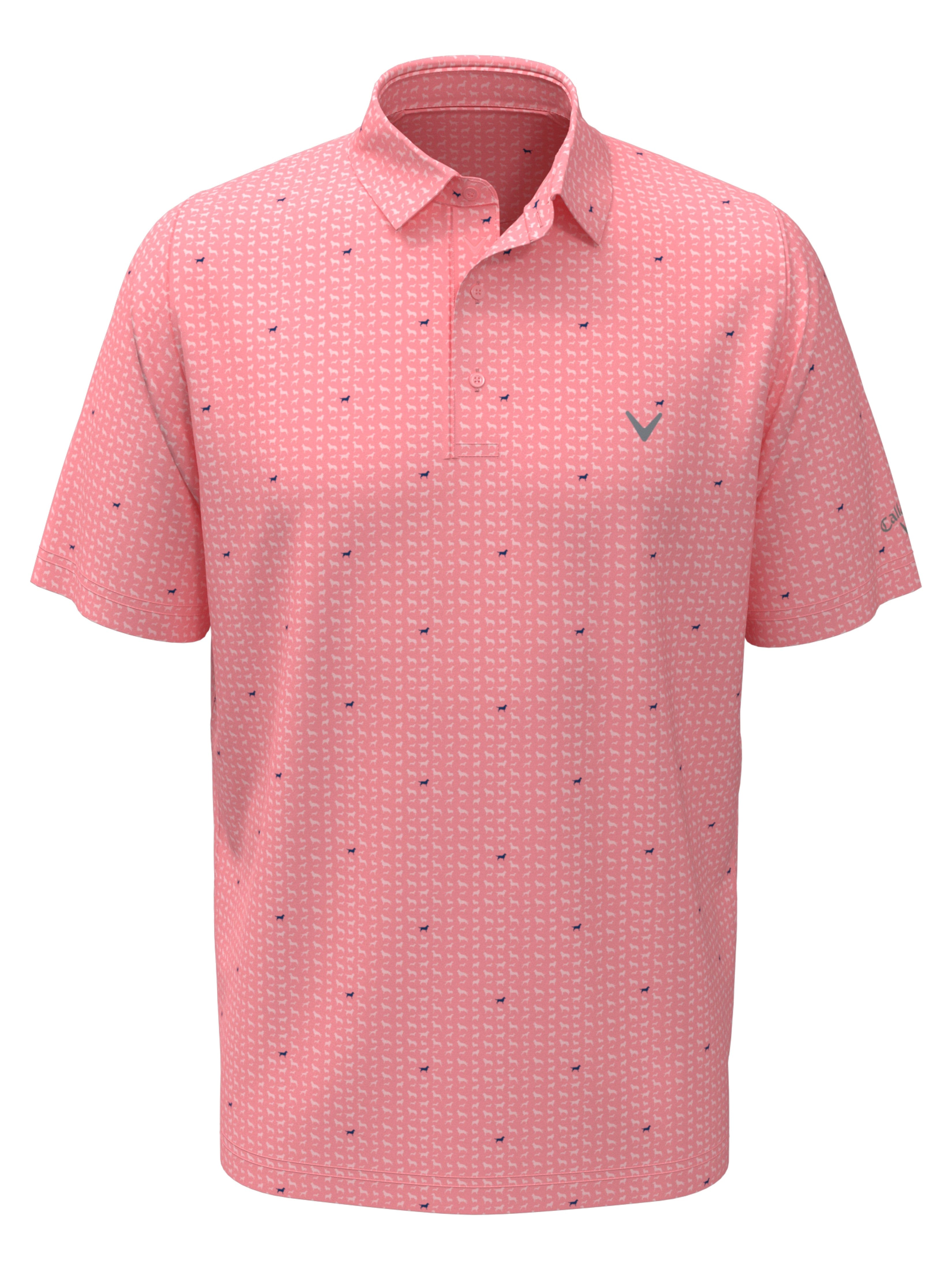 Mens Doggy Print Polo – Callaway Apparel