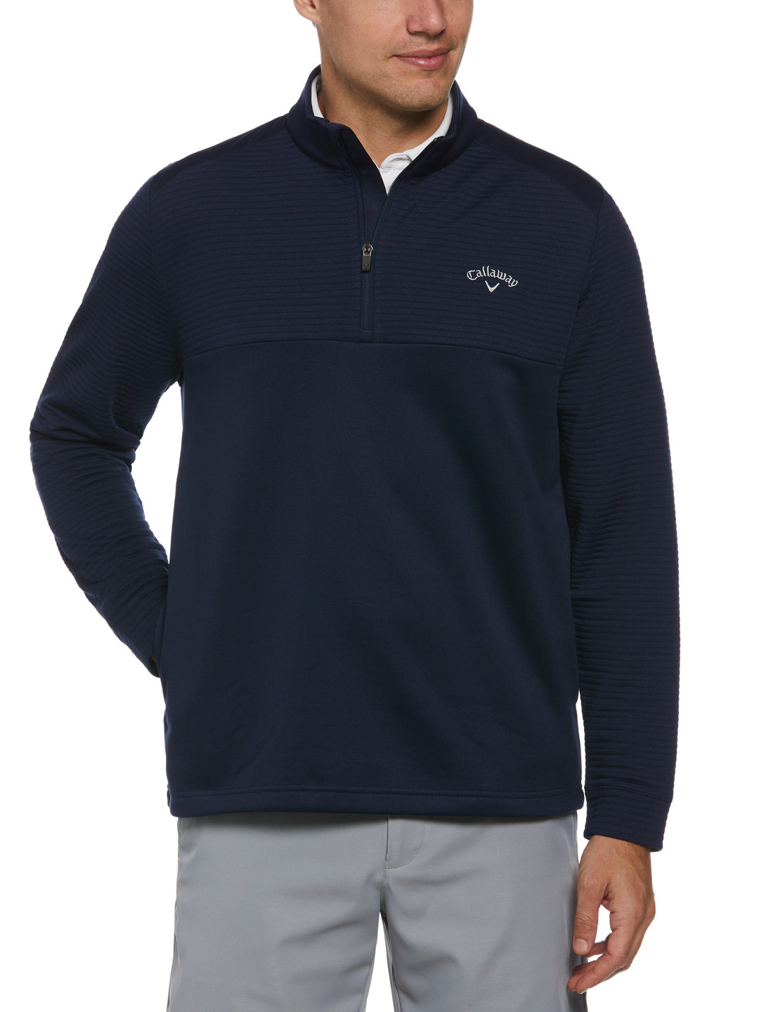 Dual Utility ¼  Zip Pullover (Peacoat) 