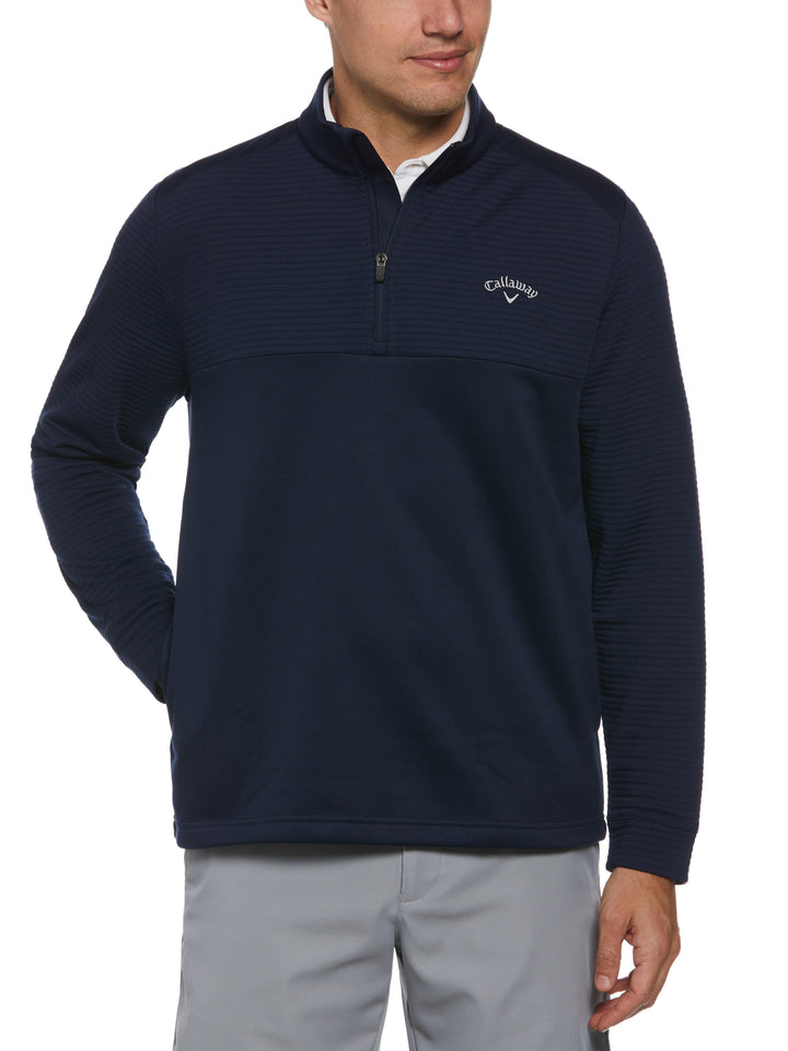 Dual Utility ¼  Zip Pullover (Peacoat) 