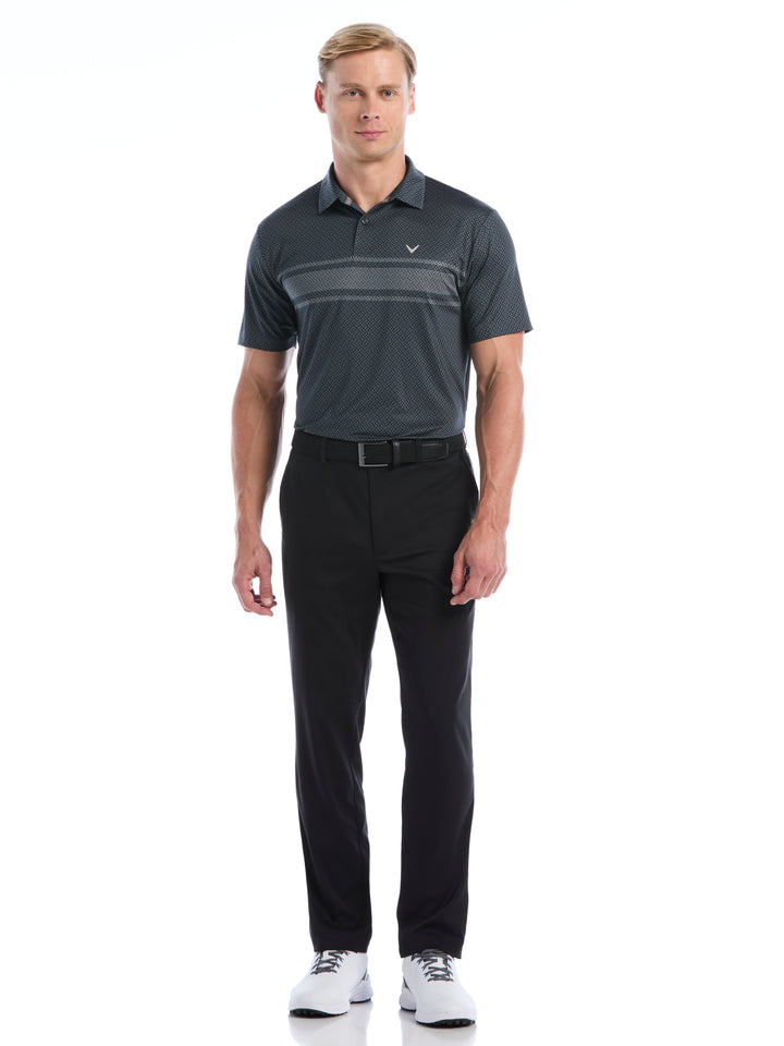 Mens Engineered Blocked Geo Print Polo-Polos-Callaway