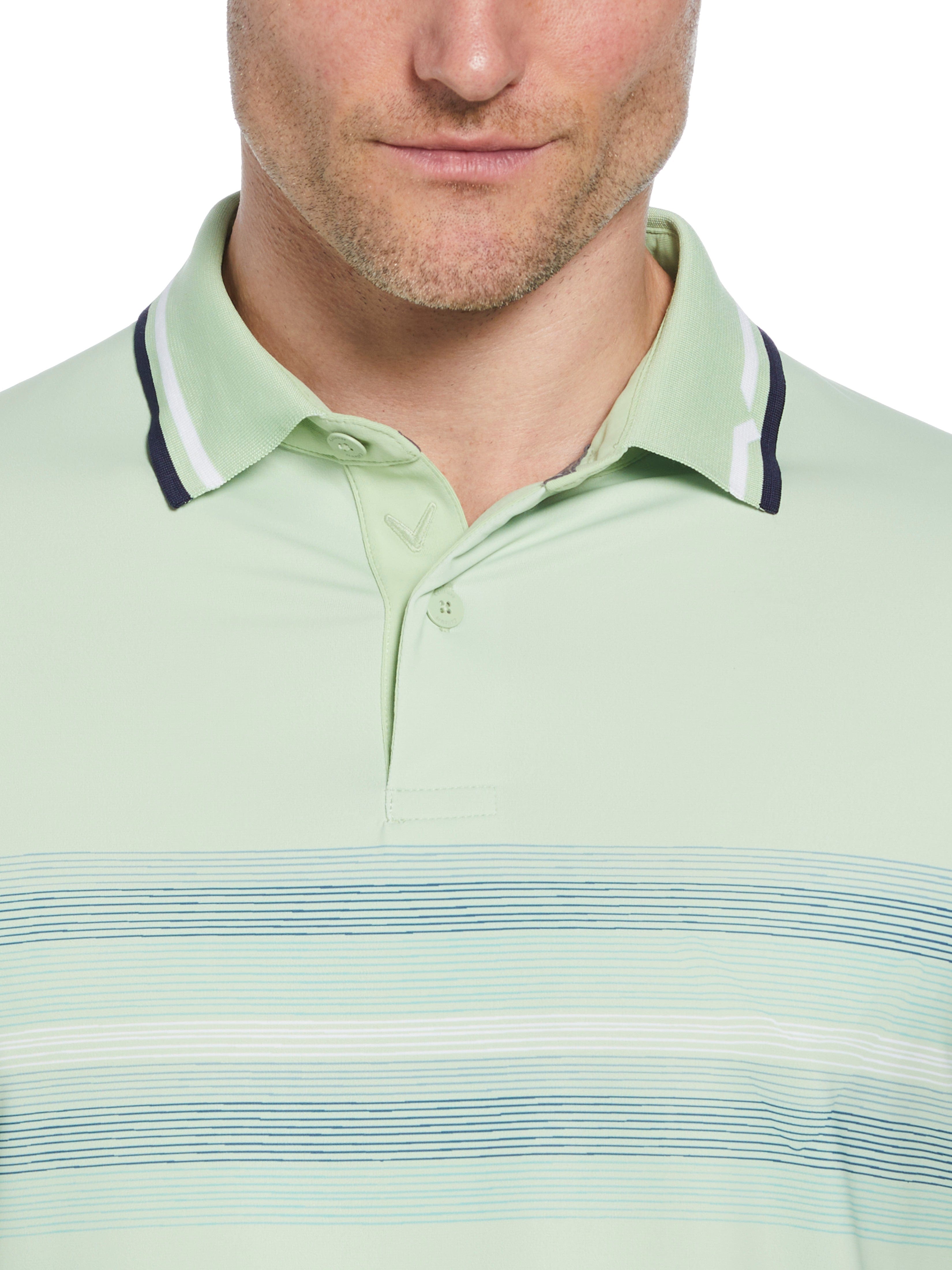 Mens Engineered Roadmap Chevron Print Polo – Callaway Apparel