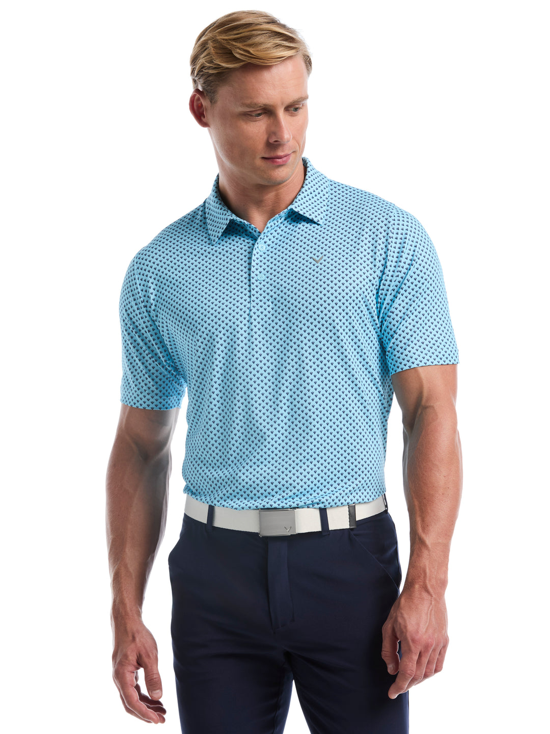 Trademark Golf Print Golf Polo (Atomizer) 