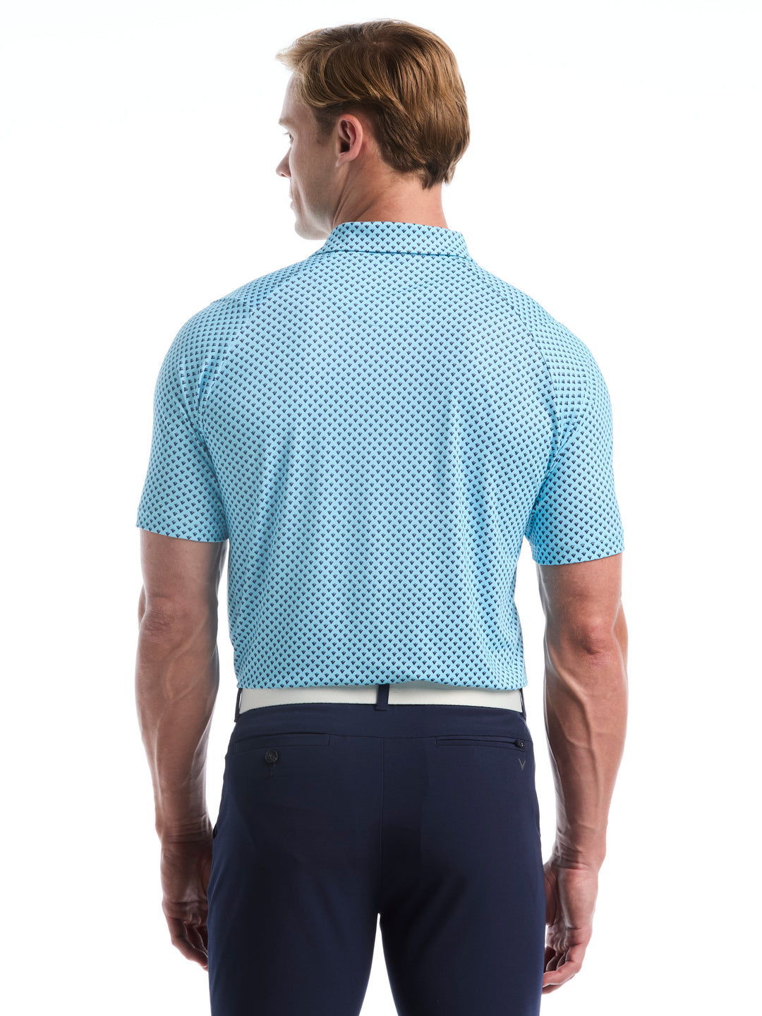 Trademark Golf Print Golf Polo (Atomizer) 