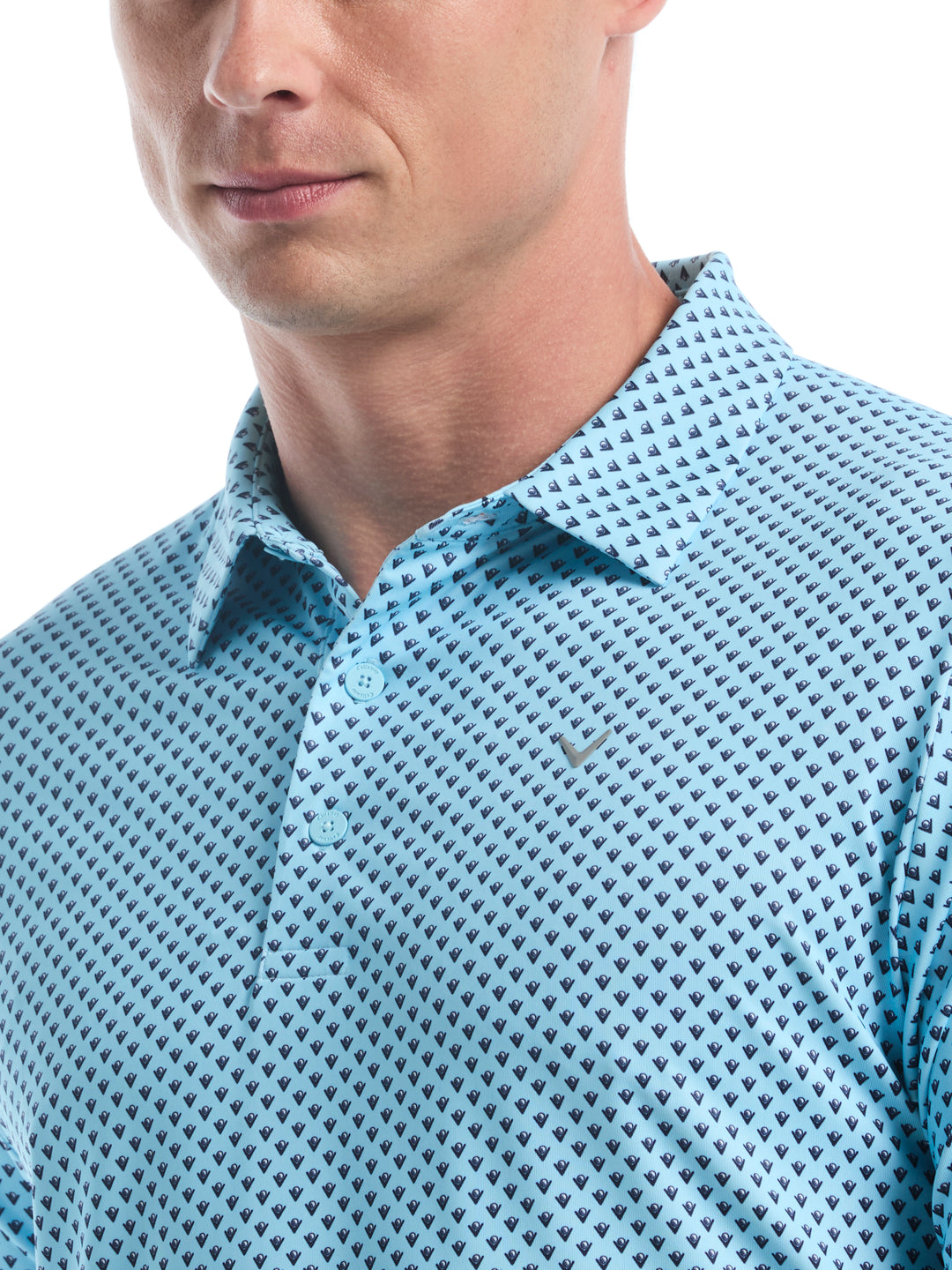 Trademark Golf Print Golf Polo (Atomizer) 