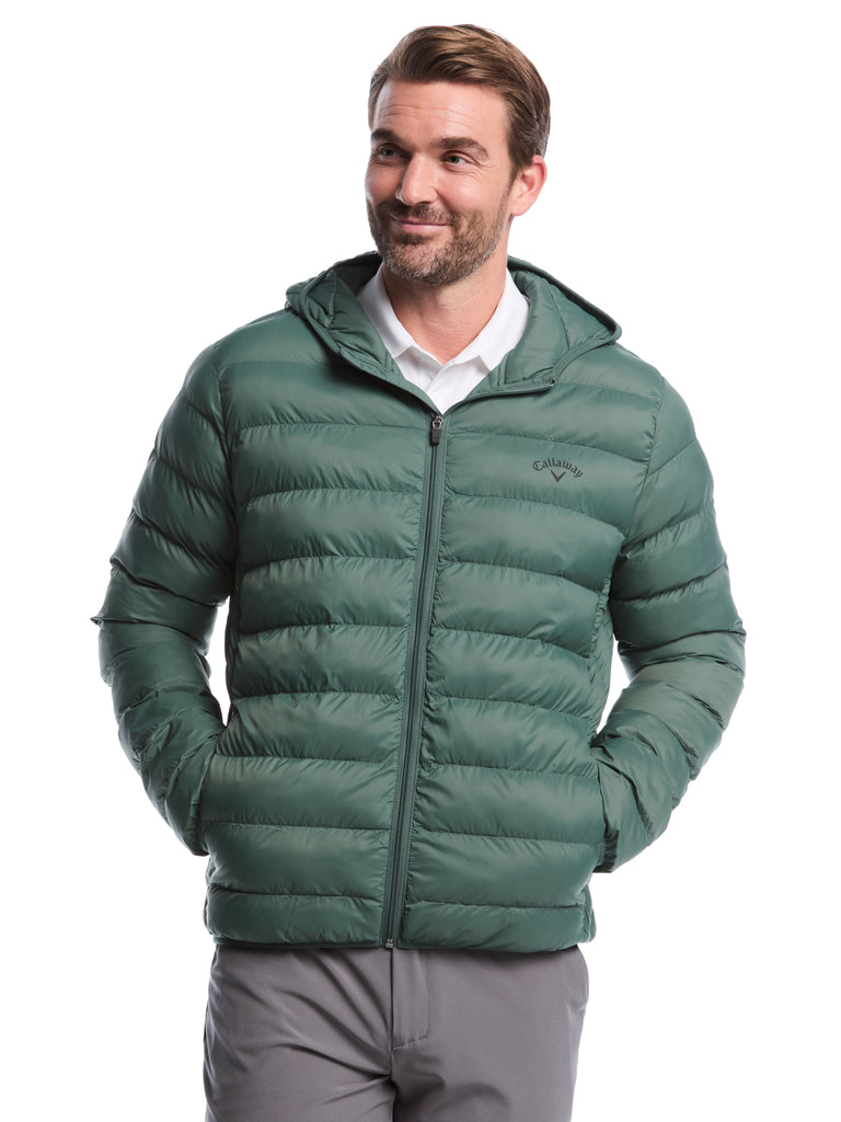 Mens-Faux-Down-Puffer-Jacket-