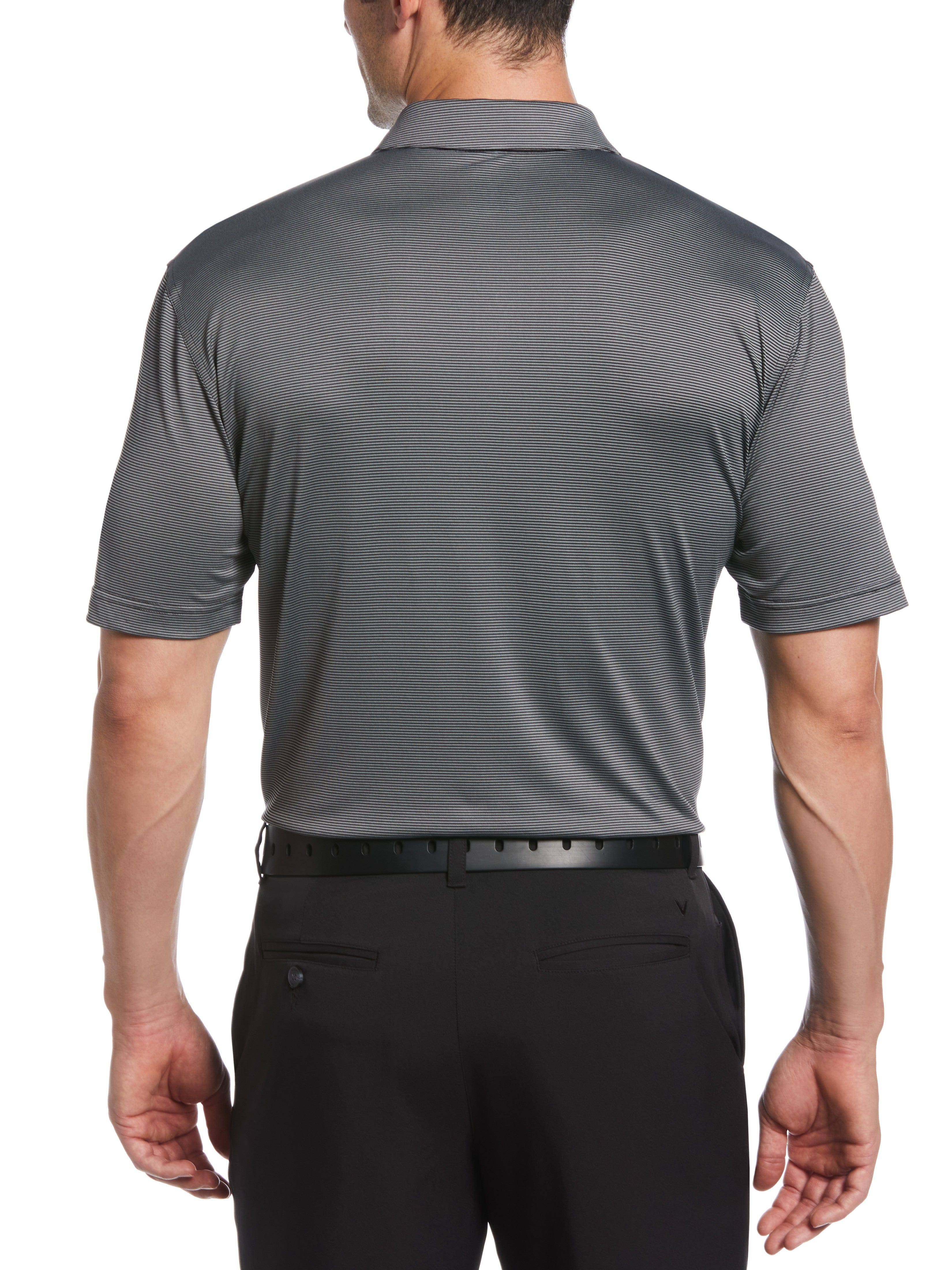 Mens Fine Line Stripe Golf Polo Shirt – Callaway Apparel