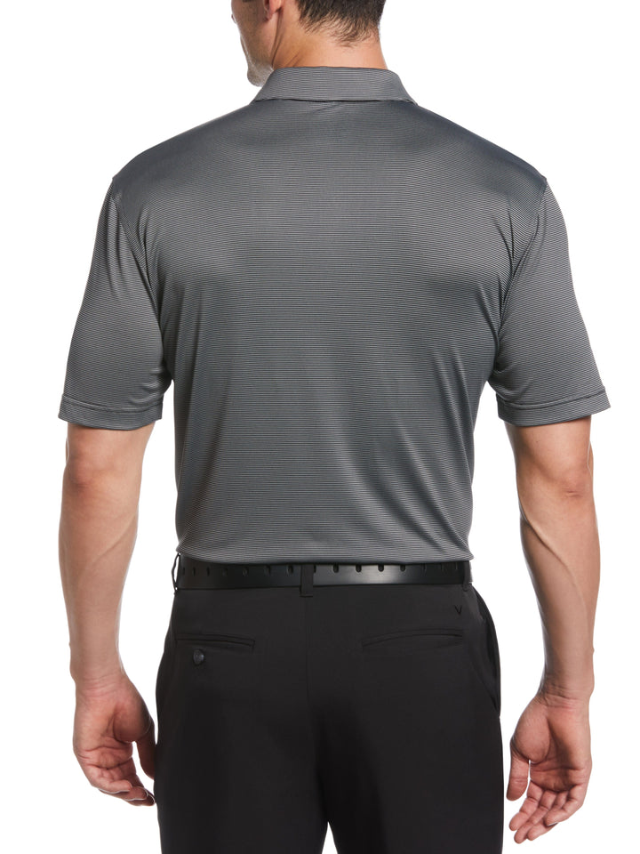 Mens Fine Line Stripe Golf Polo-Polos-Callaway