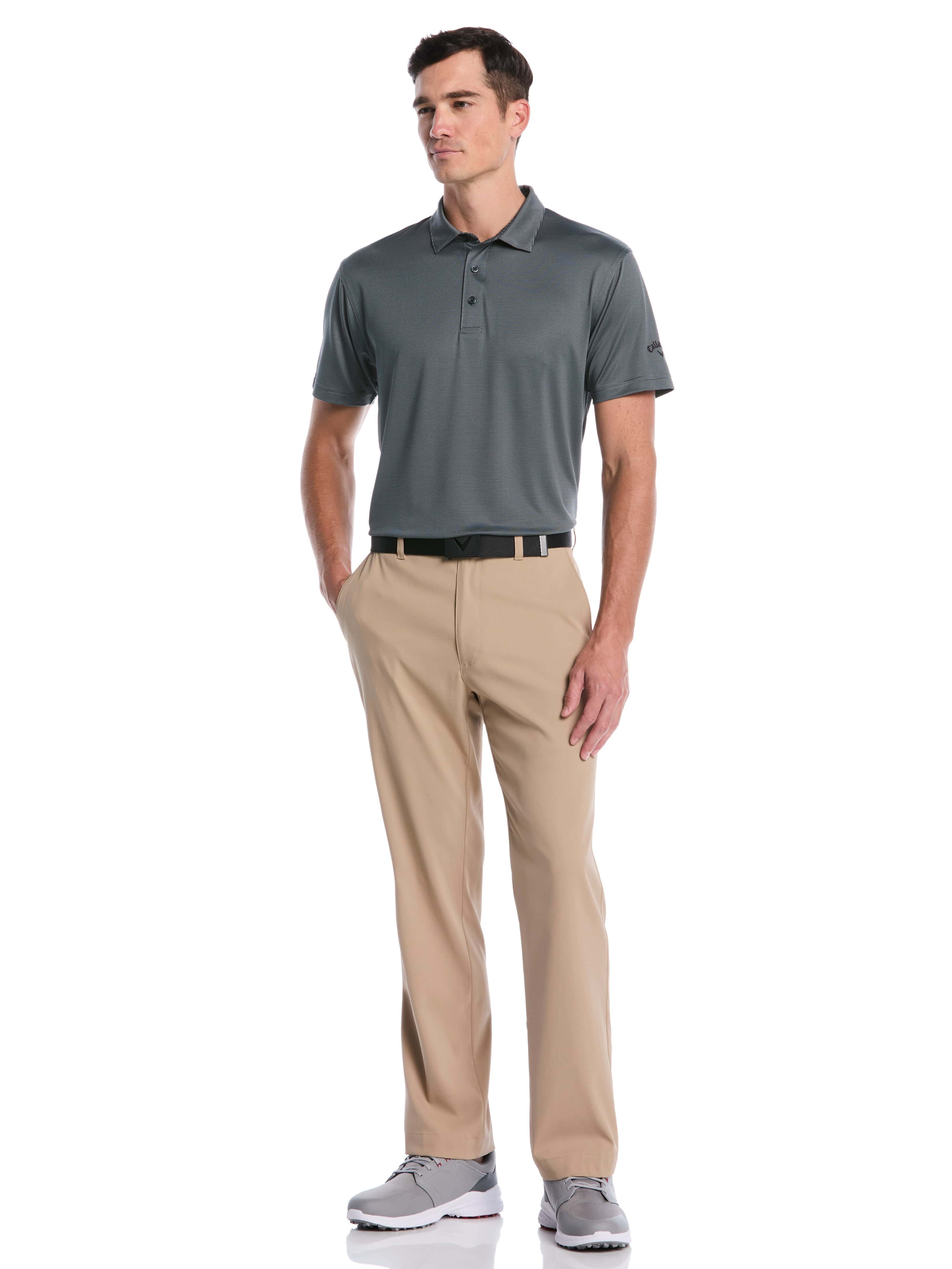 Mens Fine Line Stripe Golf Polo Shirt – Callaway Apparel
