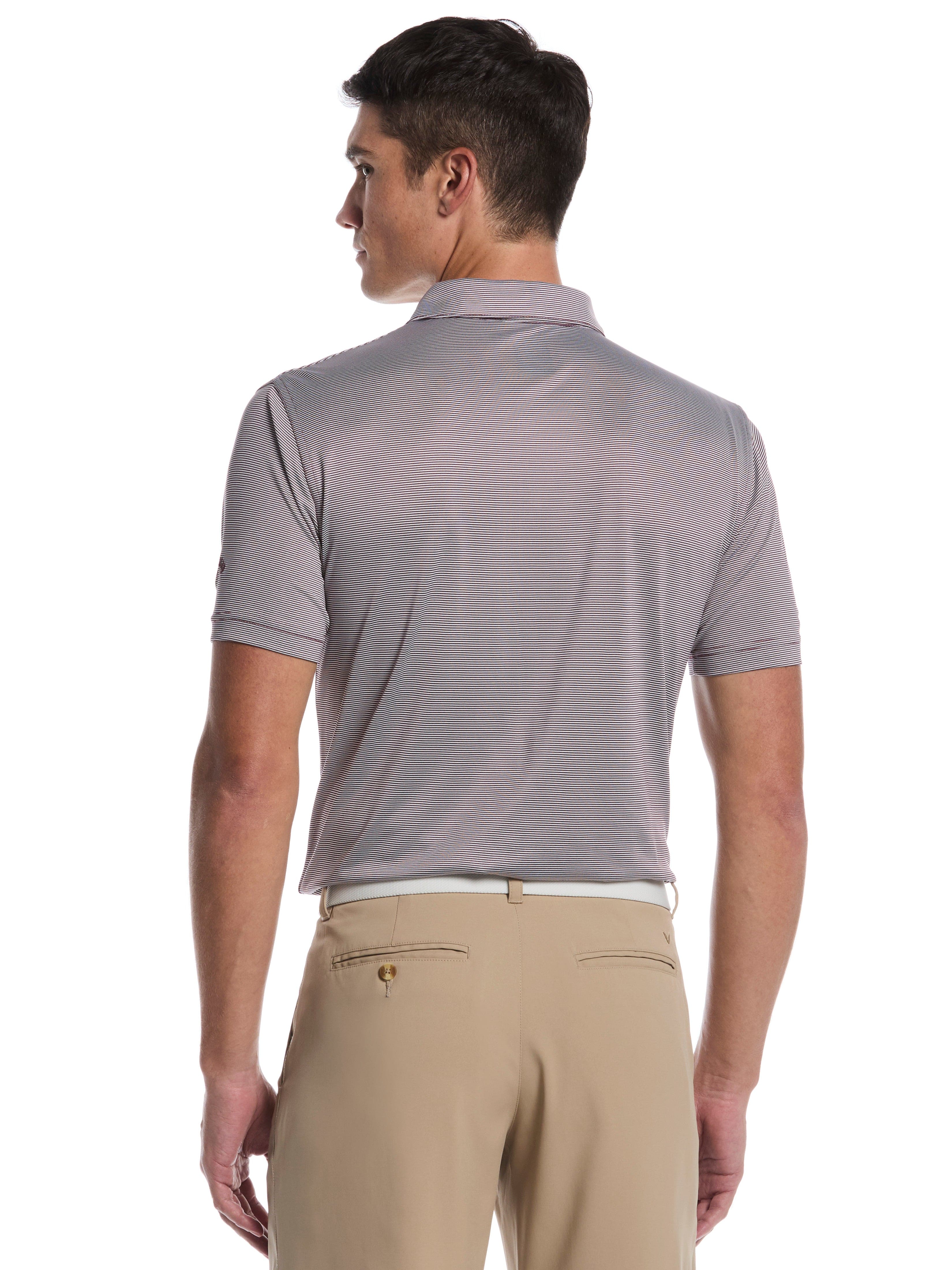 Mens Fine Line Stripe Polo – Callaway Apparel