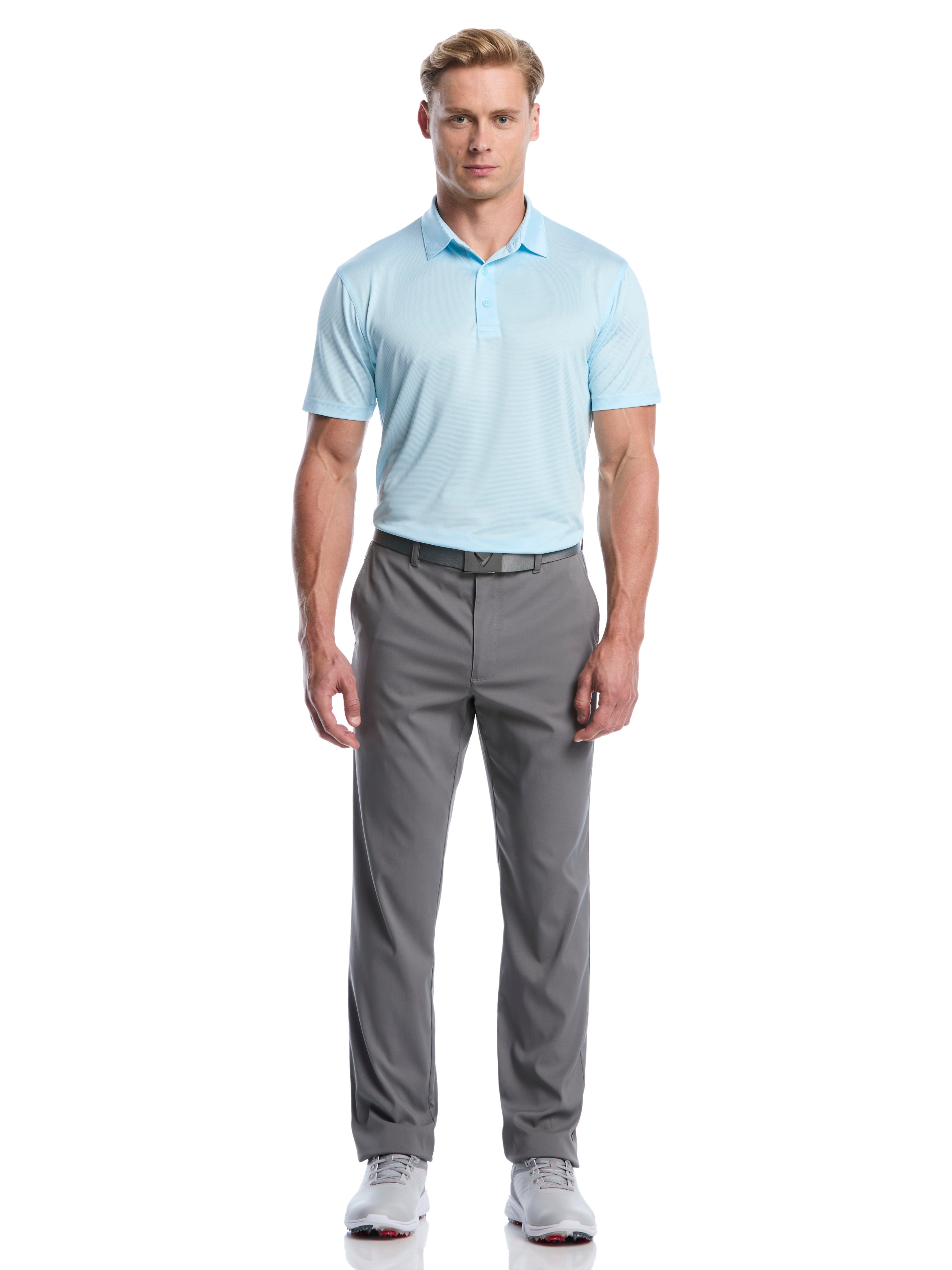 Mens Fine Line Stripe Polo – Callaway Apparel