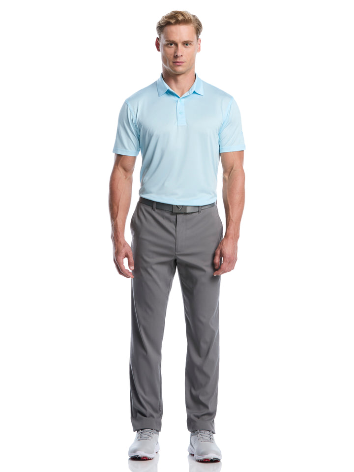 Fine Line Stripe Golf Polo Shirt (Atomizer) 