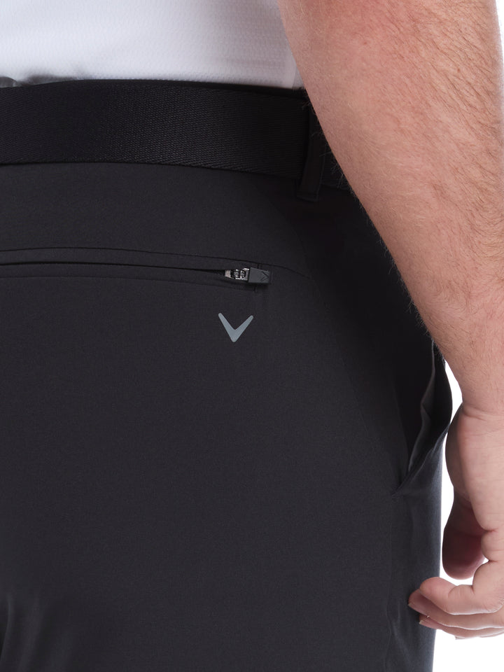 Flat Front Swing Tech Golf Pants (Caviar) 