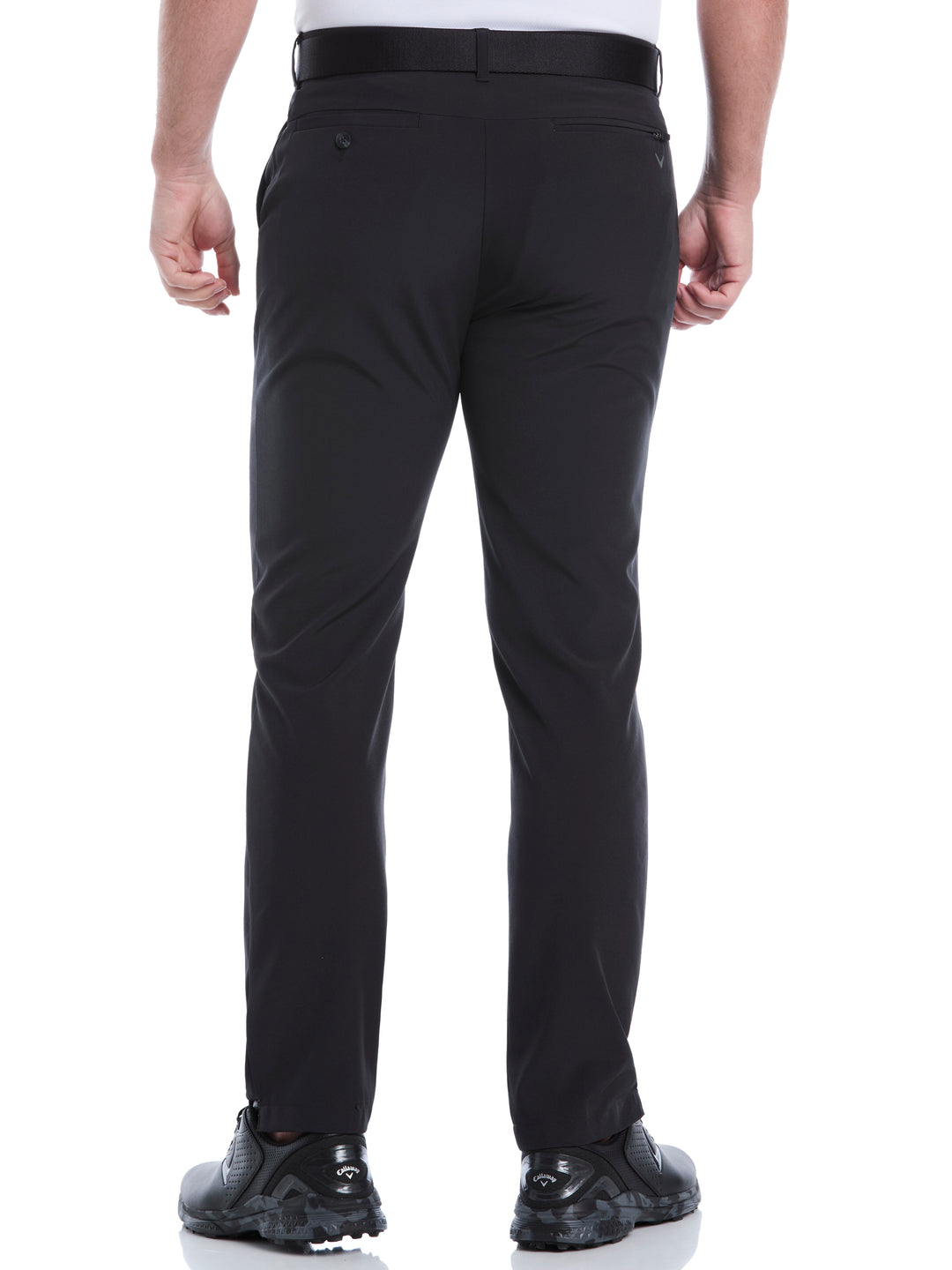 Flat Front Swing Tech Golf Pants (Caviar) 